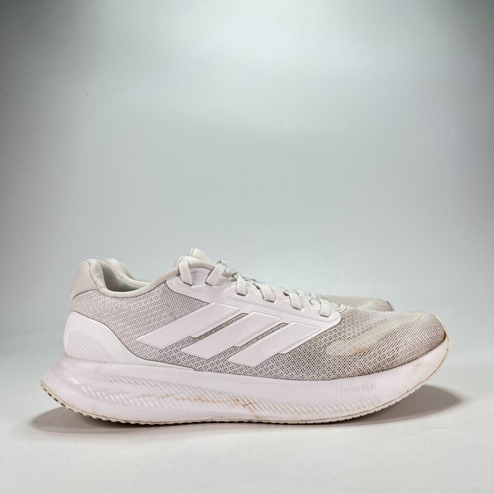 adidas Runfalcon 5 Cloud White Athletic Lace Running Shoes IH7760 Women's Size 9